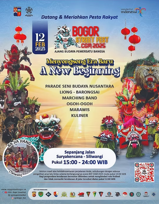 Capgomeh Bogor Street Festival 2025