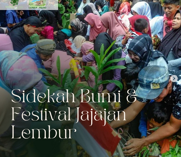 Sidekah Bumi dan Festival Jajanan Lembur